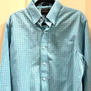 Black Brown 1826 Cotton Button-Down Shirt - Size Large